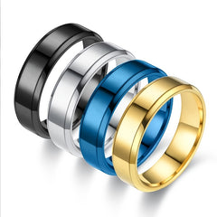 Men's Stainless Steel Ring - Gothic Skull Design