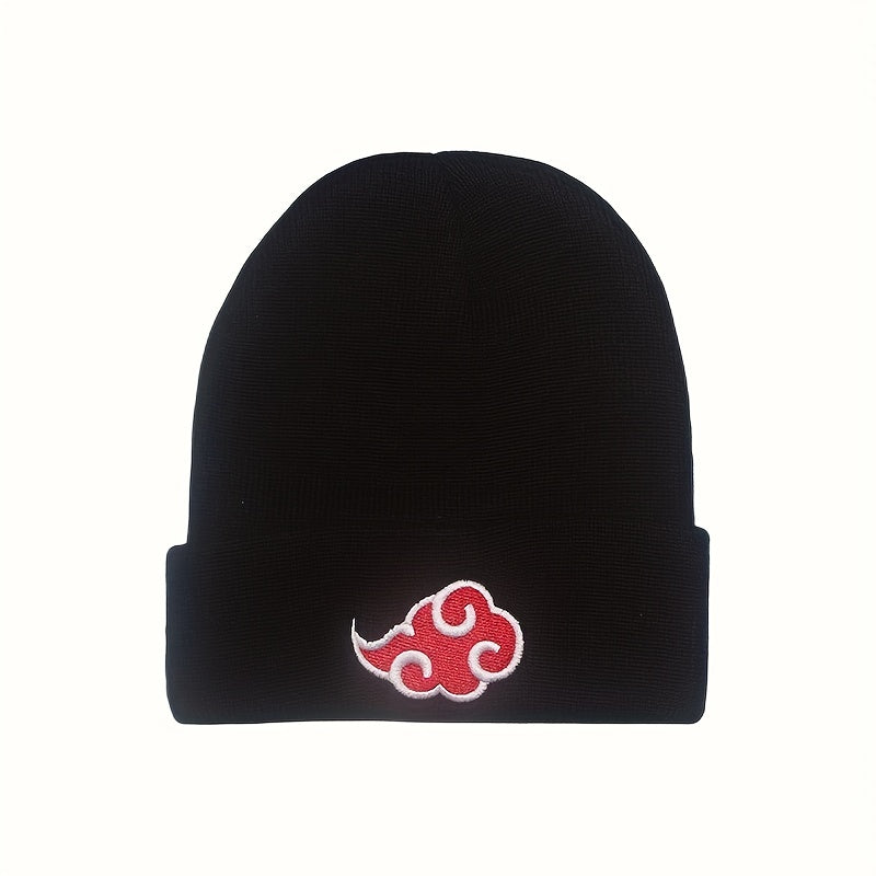 Embroidered Knitted Wool Hat for Men and Women