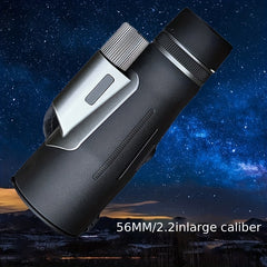 High Power Compact Monocular Telescope Full Metal Body for Bird Watching