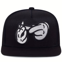 Men's Flat Brim Adjustable Baseball Hat