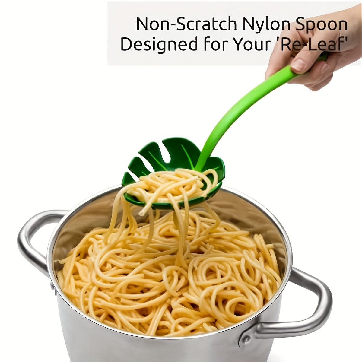Monstera Cooking Spoon Nonstick Kitchen Utensil