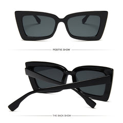 Rectangular Butterfly Vintage Sunglasses Women's Driving Climbing Eyeglasses