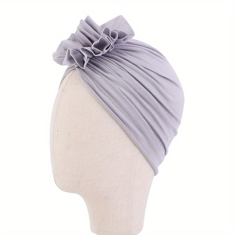 Flower Baby Hat Toddler Turban Infant Head Wraps Bonnet Beanie Cap
