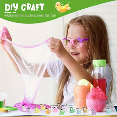 10pcs Mini Resin Sunglasses Duck Glow In The Dark - House Ornaments