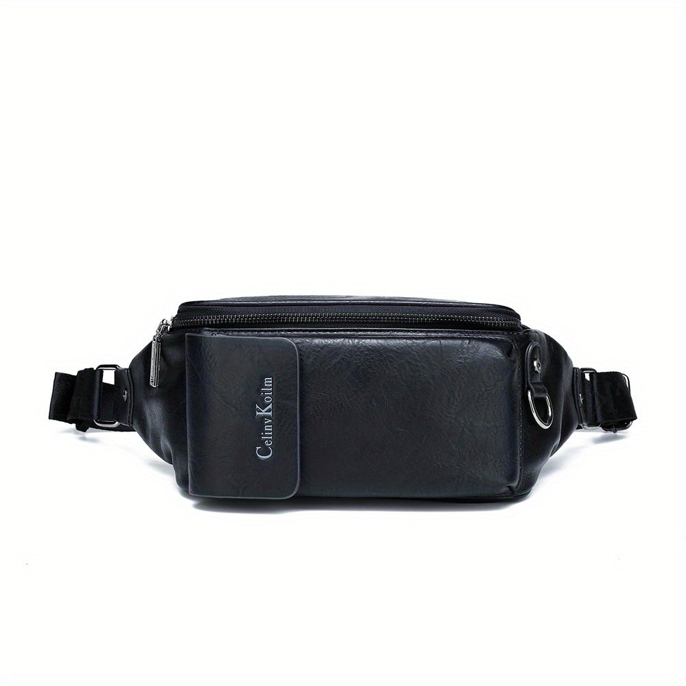 Men's Water Resistant Waist Bag Outdoor Crossbody Shoulder Bag