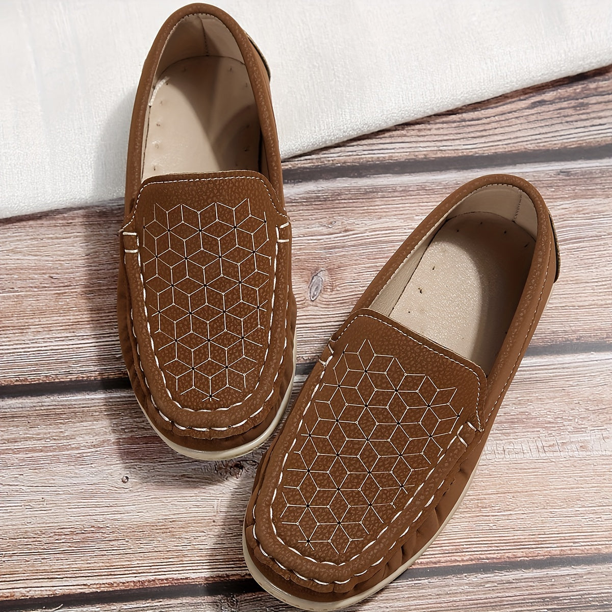 Boys' Lightweight Loafer Shoes for Outdoor Activities