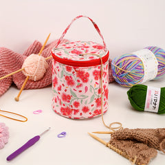 Perforated Yarn Storage Tote Bag for Knitting DIY