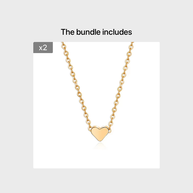Golden Silver Star Pendant Alloy Necklace