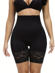 Lace Shaping Panties High Waist Tummy Control Slimming Panties
