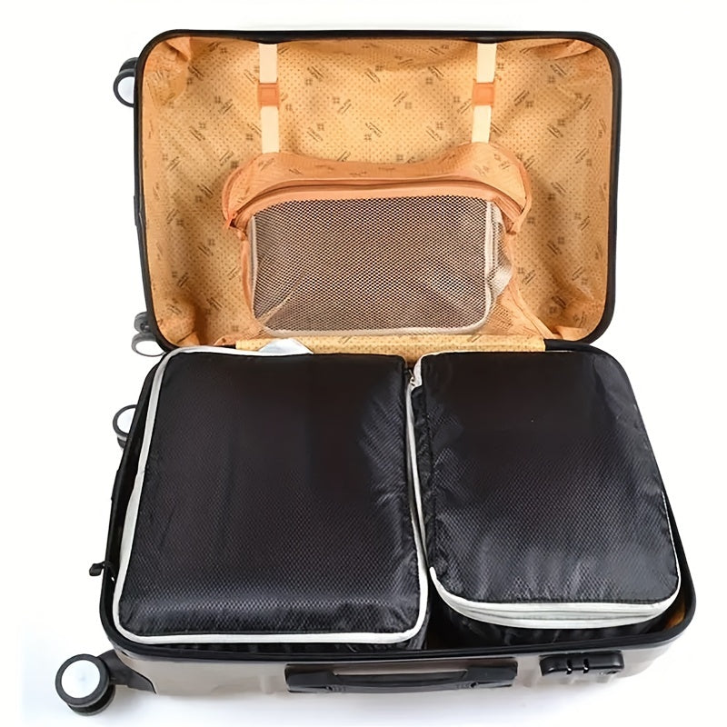 3 Pcs Travel Storage Bag Sets Dustproof Organizing Portable Luggage Bags
