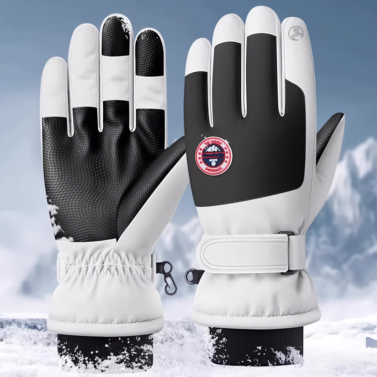 Winter Skiing Gloves for Men Women Warm Waterproof Touch Screen