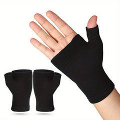 Men's Half Finger Pressure Gloves for Outdoor Sports