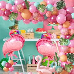 99pcs Flamingo Balloon Decoration for Summer Theme Party