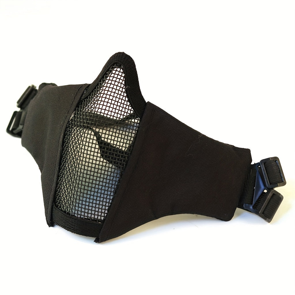 V10 Tactical Mask Half Face Mesh Mask for Men and Women