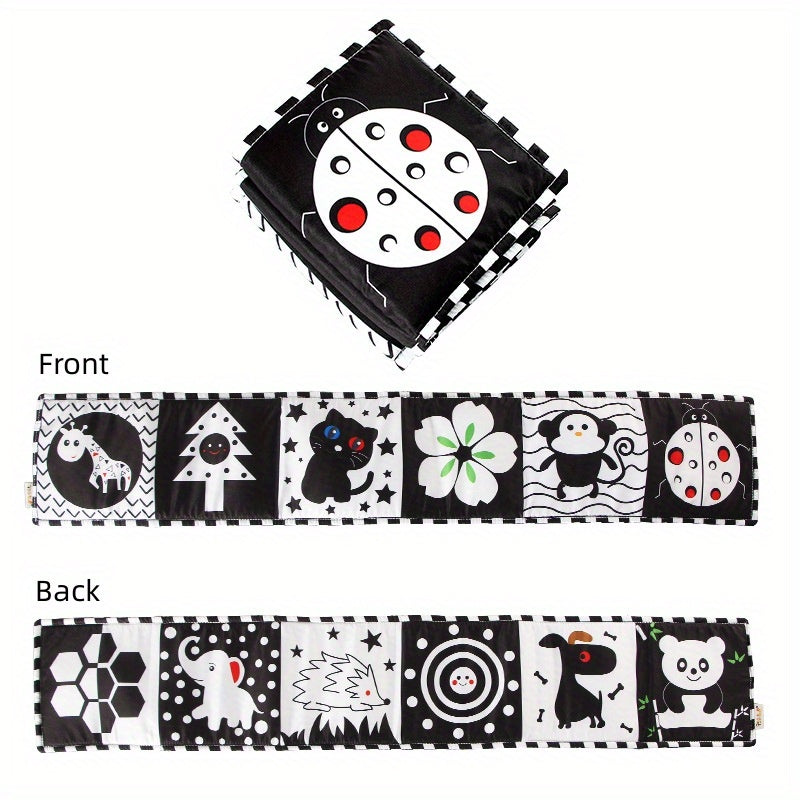 High Contrast Baby Cloth Book Toys for Boys
