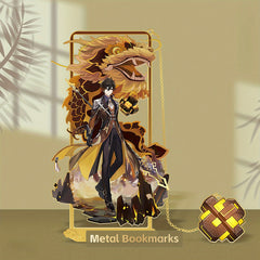 Anime Character Metal Bookmarks - Great Gift for Reading
