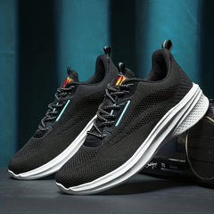 Men's Breathable Running Shoes with Cushioned Comfort