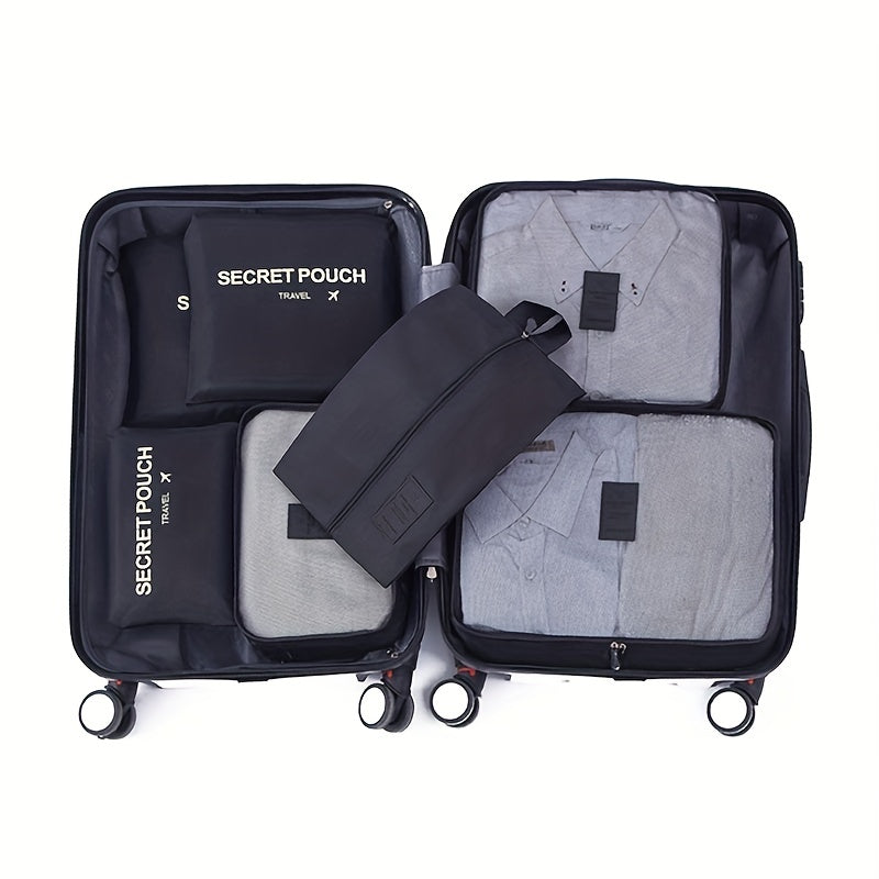 Travel Supplies Set Storage Bag Large Version 7 Pieces Business Trip Storage