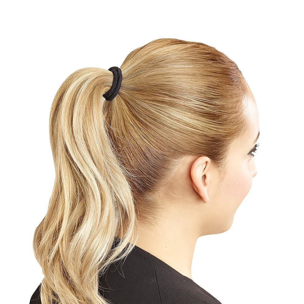 120pcs Elastic Hair Ties for Thick Curly Hair