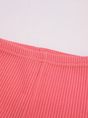Baby Ribbed Knit Cotton Leggings, Fall Winter Pants