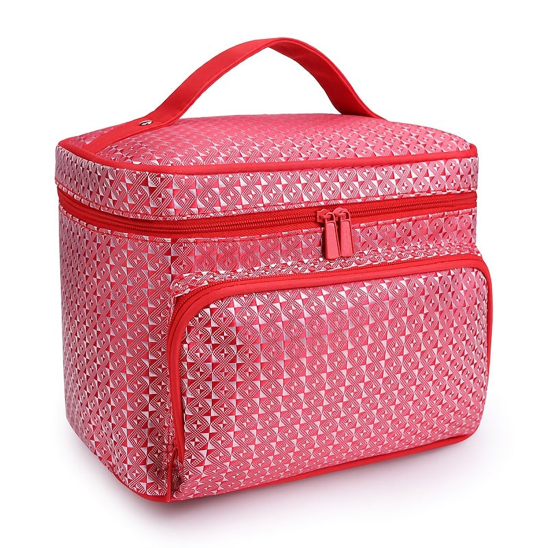 Waterproof Cosmetic Bag Makeup Brush Organizer Travel Toiletry Bag