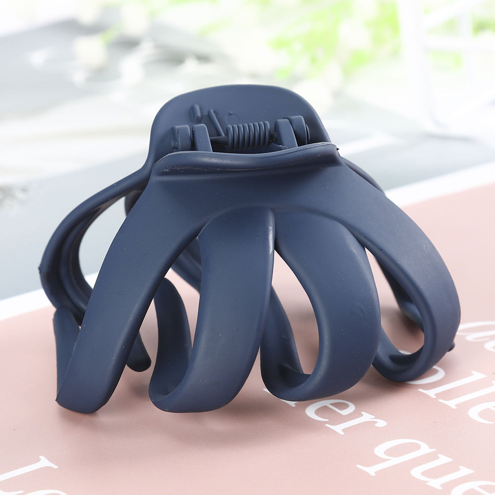 Large Hair Claw Clips for Thick Hair Matte Finish Octopus Style Non-Slip Jaw