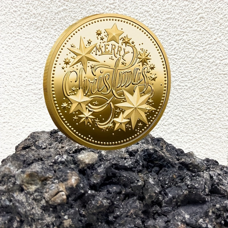 1pc Merry Christmas Collection Coin Gift Coin