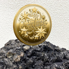 1pc Merry Christmas Collection Coin Gift Coin