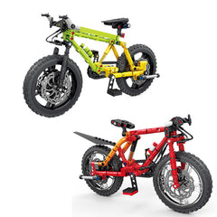 Kids Bicycle Blocks Mountain Bike Model Educational Toy