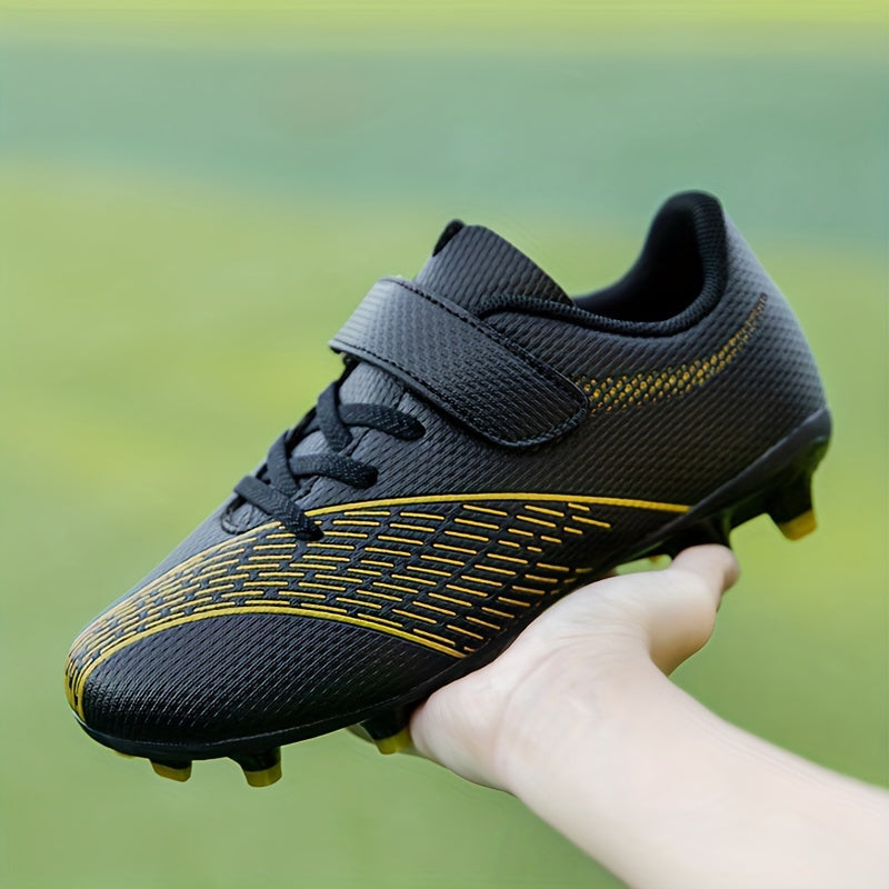 Boy's Non Slip Football Cleat With Spikes Breathable Soccer Cleats