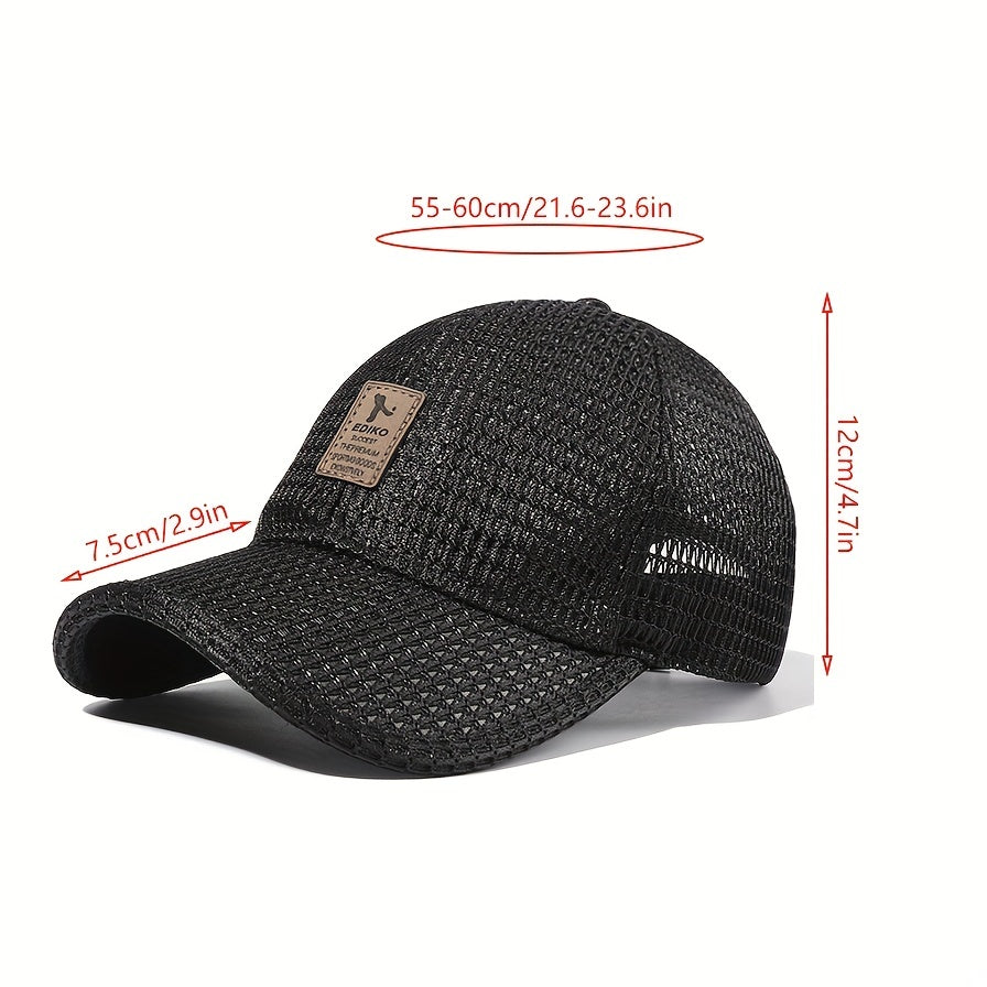 Mesh Trucker Hat Adjustable Baseball Cap Unisex Golf Dad Hats