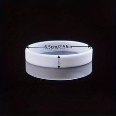Silicone Sports Basketball Luminous Bracelet Wristband