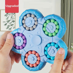 Magic Bean Cube Spinner Finger Puzzle Toy Stress Relief Hand Sensory
