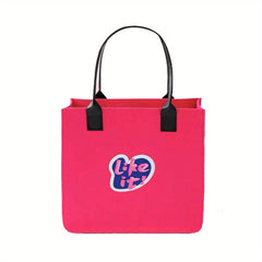 Large Capacity Eco Friendly Solid Felt Tote Bag