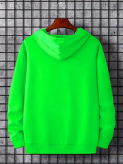 VALLEY Print Hoodie Men's Casual Graphic Pullover Hooded Sweatshirt
