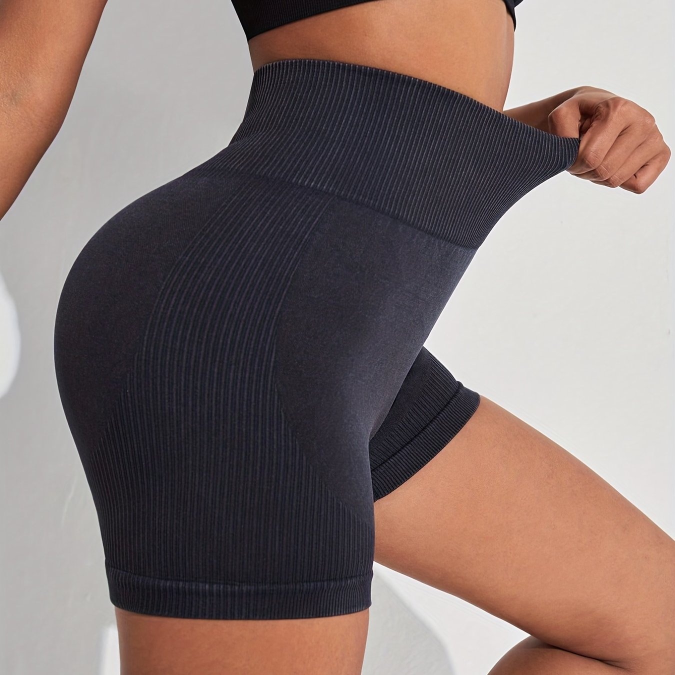 Yoga Butt Lifting Shorts Seamless Quick Dry Sports Activewear