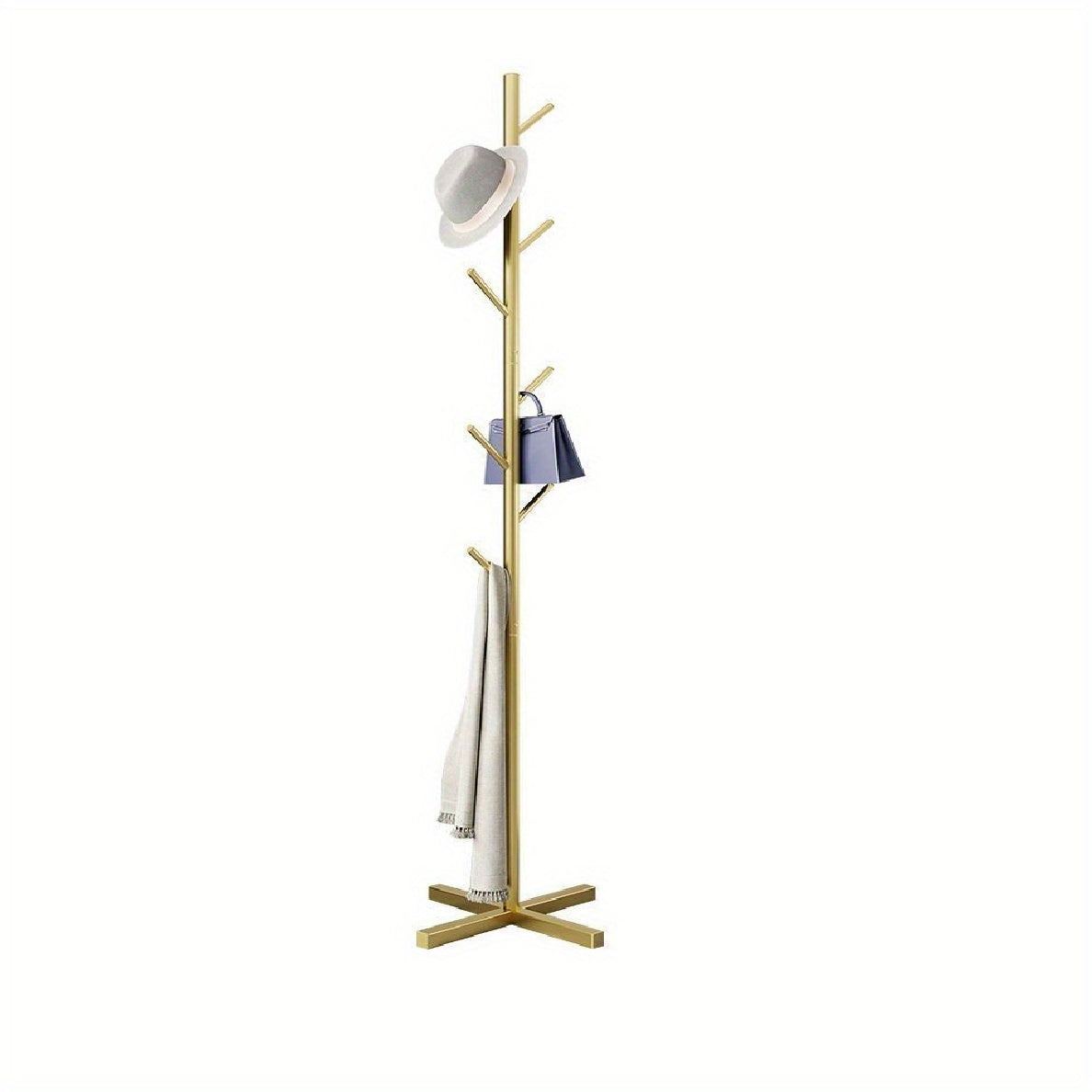 Iron Branch Coat Rack 7 Branch Hooks Optional Disassembly Assembly