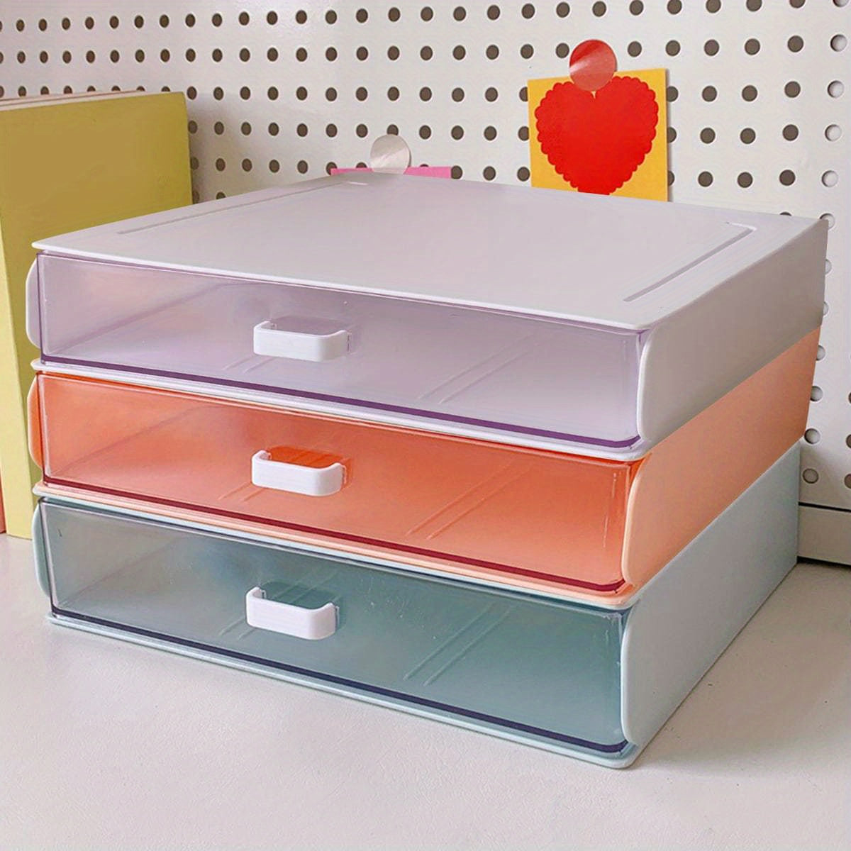 Colorful Multifunctional Storage Box - Random Selection