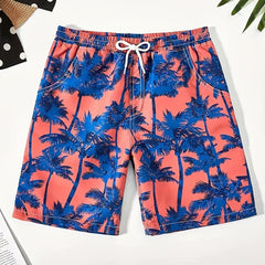 Boys' Beach Shorts Surfing & Swimming Fun