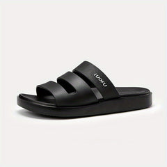 Men's Open Toe Platform Strap Sandals Anti skid Slip On Sandals