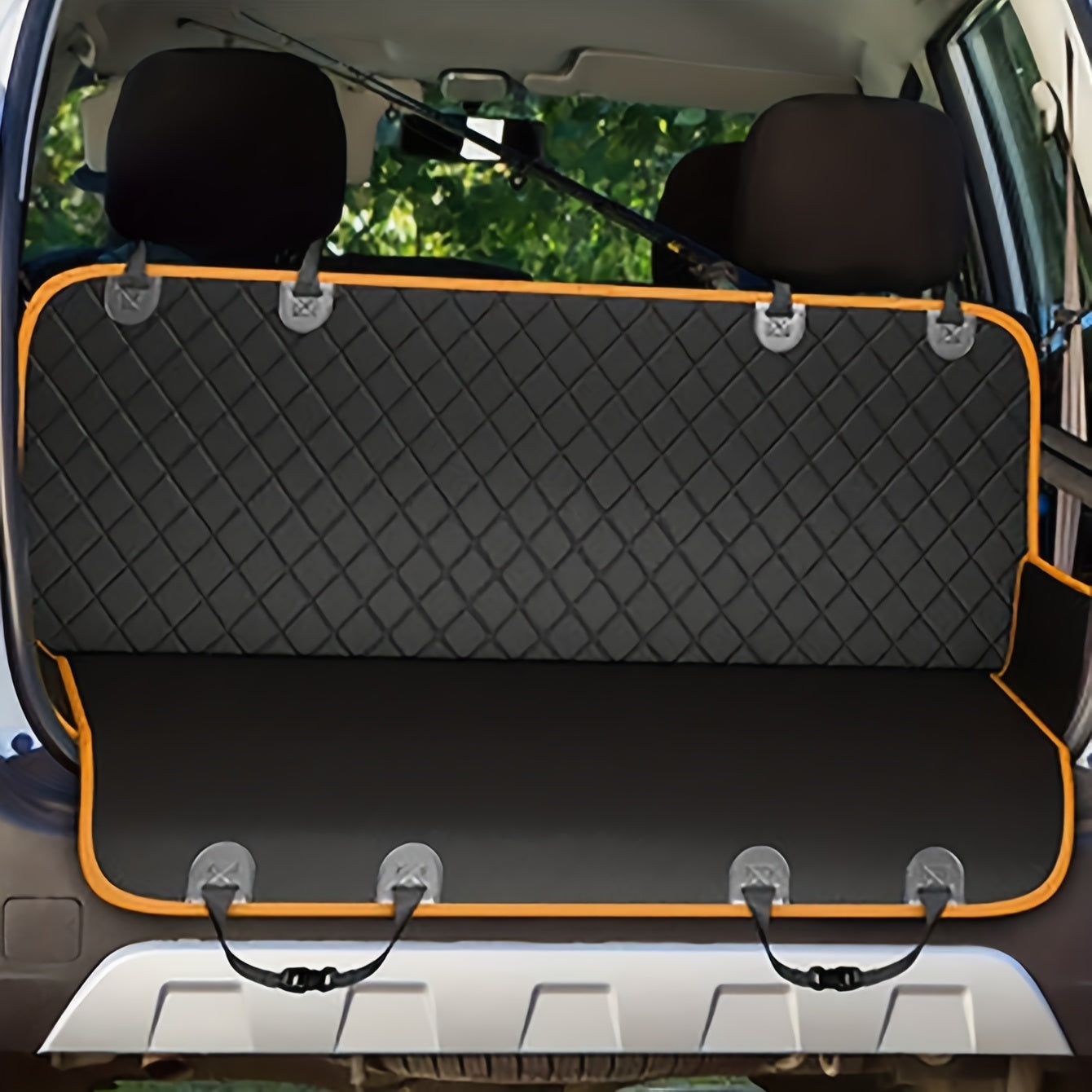 Waterproof Car Pet Seat Mat with Safety Rope