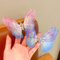 Butterfly Knot Hair Clip Sweet Duck Billed Hair Accessories
