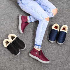 Women's Winter Snow Shoes Non-slip Wear-resistant Thickened Warm Ankle Shoes