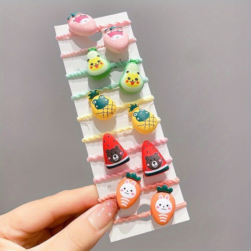 Cartoon Hair Tie Hair Rope For Children Hair Accessories