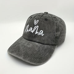 Vintage Baseball Cap Print Hat For Men Women