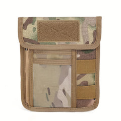 Tactical Neck Wallet for Travel with ID, Card & Phone Pockets
