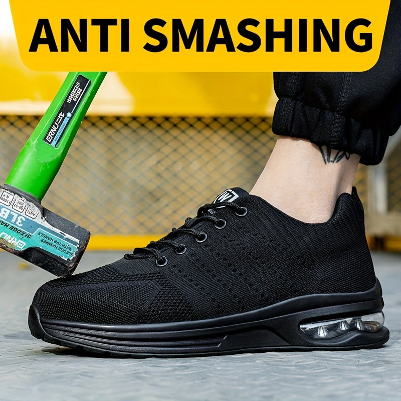 Men's Steel Toe Work Safety Shoes Non Slip