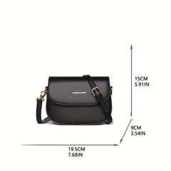 Mini Flap Shoulder Purse Women's Saddle Bag