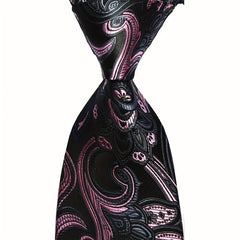 Men's Classic Floral Necktie Patterned Tie Business Party Wedding