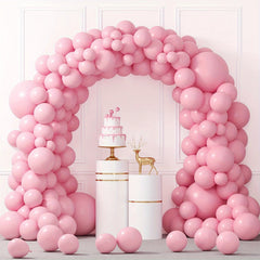 Pink Balloons Garland Kit for Baby Shower Wedding